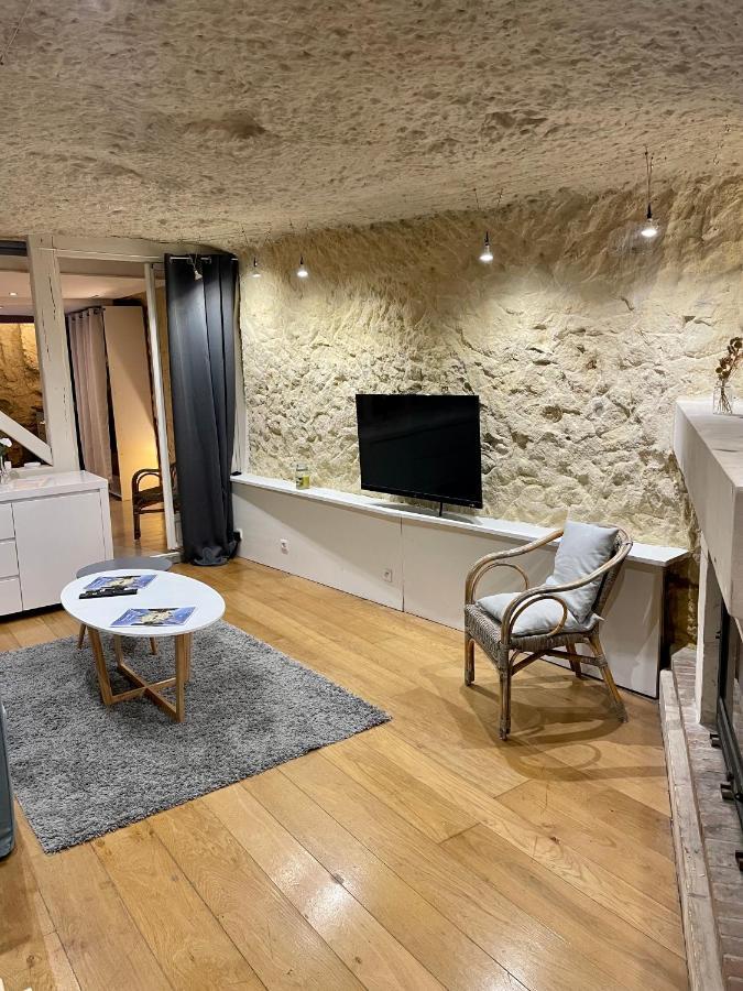 Apartament Troglodyte Du Petit Coteau Vouvray Zewnętrze zdjęcie